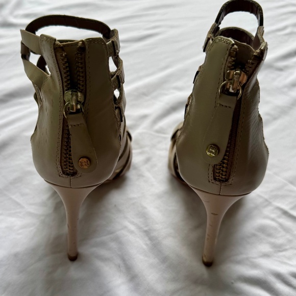 BCBGMAXAZRIA Strappy Nude Heels – Size 36.5 / US 6.5 - Picture 3 of 3